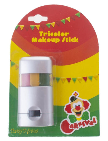 Funny Fashion Make-up stick rood geel groen