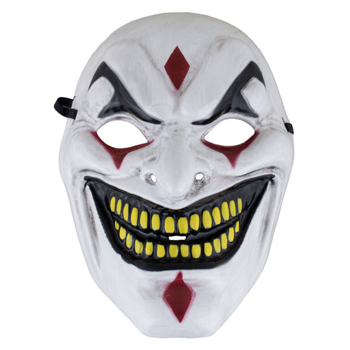 Funny Fashion Masker clown met brede mond