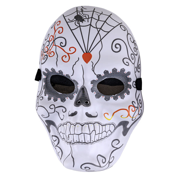 Funny Fashion Masker dia de los muertos kleurrijk