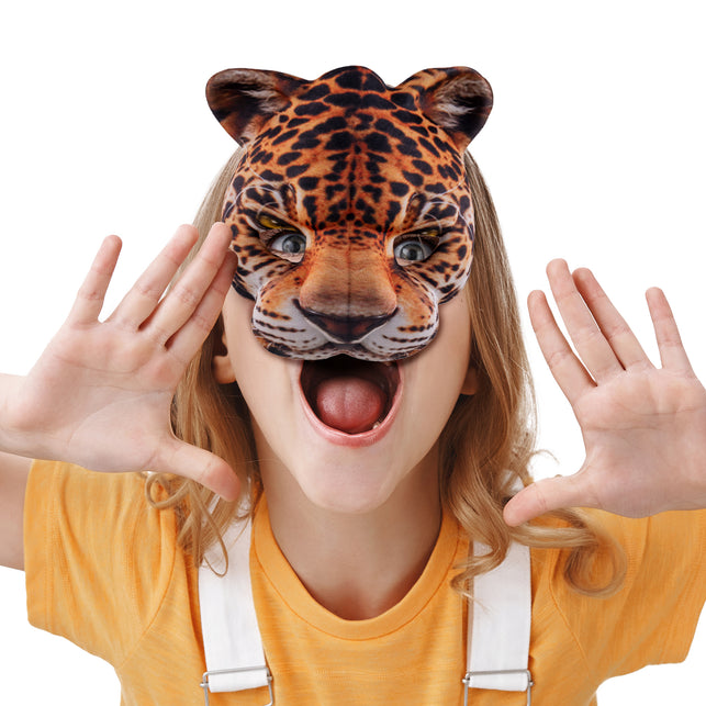 Funny Fashion Masker luipaard