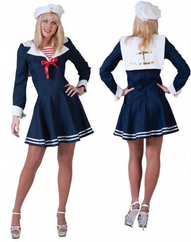 Funny Fashion Matroos kostuum Dana dames