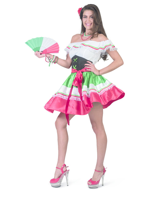 Funny Fashion Mexicaanse jurk  Maria dames