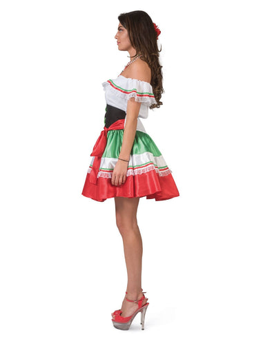 Funny Fashion Mexicaanse jurk  Maria dames