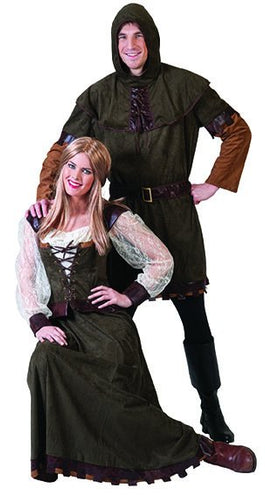 Funny Fashion Middeleeuwse dame kostuum Marion