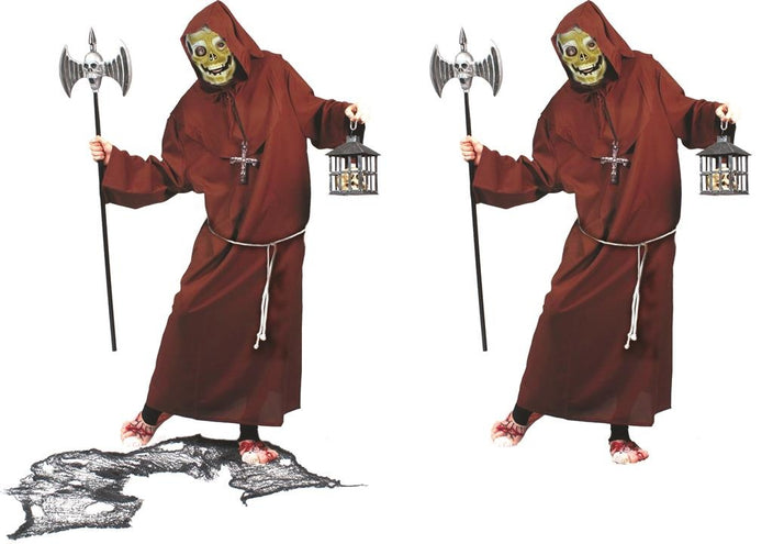 Funny Fashion Monnik kostuum bruin