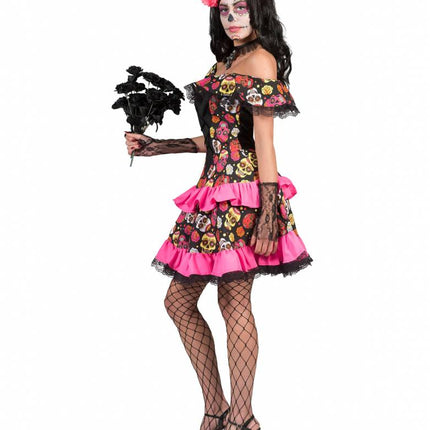 Funny Fashion Muerto Miranda jurk