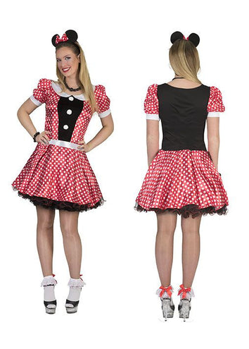 Funny Fashion Muis verkleed jurkje Bettine