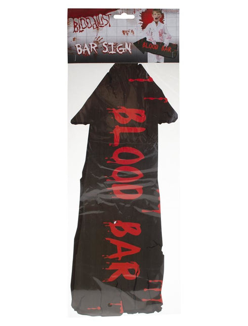 Funny Fashion Muur decoratie Halloween Bloed bar