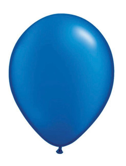 Funny Fashion Navy blauwe latex ballonnen 100st.