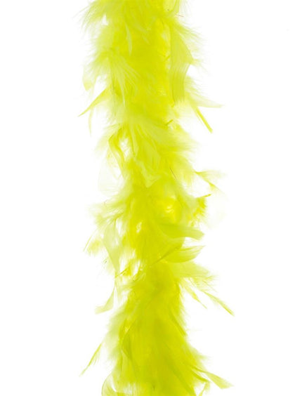 Funny Fashion Neon gele veren a 45gram