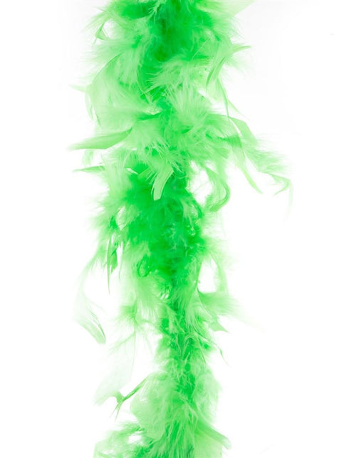 Funny Fashion Neon groene veren boa 45gram