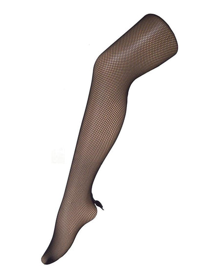 Funny Fashion Netkousen met zwarte strik