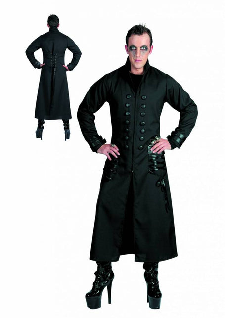 Funny Fashion Night Fright Gotische jas heren