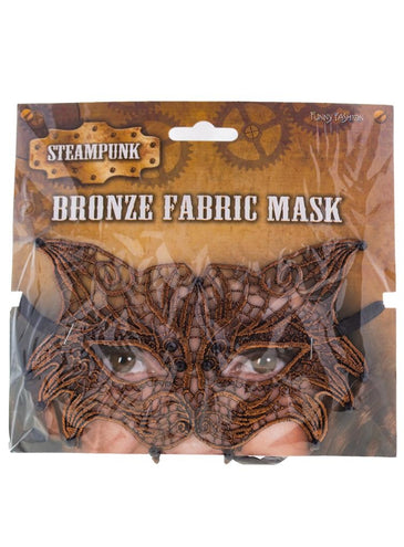Funny Fashion Oogmasker steampunk brons