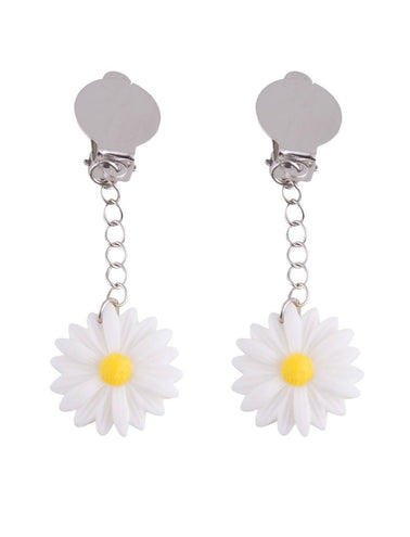 Funny Fashion Oorbellen hippie madeliefjes