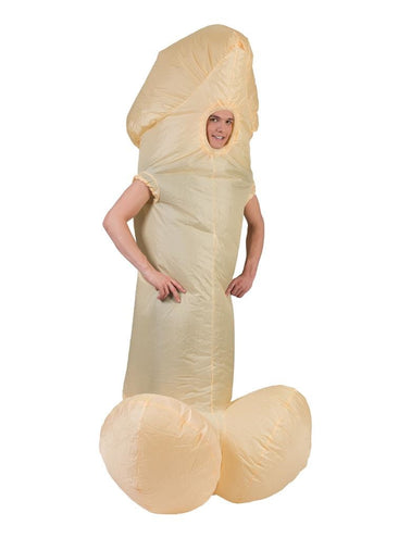 Funny Fashion Opblaasbaar piemel kostuum