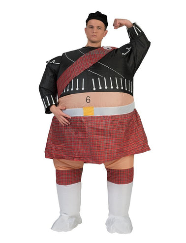 Funny Fashion Opblaasbaar Schots kostuum Don