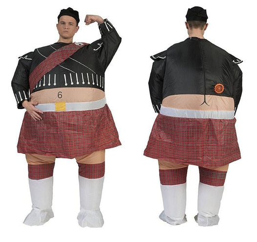 Funny Fashion Opblaasbaar Schots kostuum Don