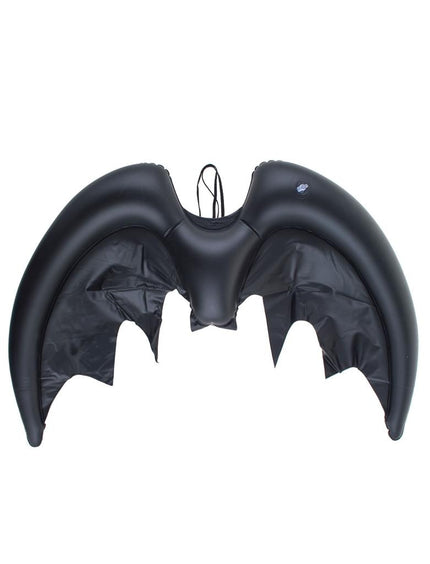 Funny Fashion Opblaasbare vleugels vleermuis zwart