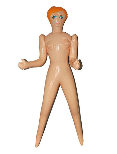 Funny Fashion Opblaaspop vrouw 150cm