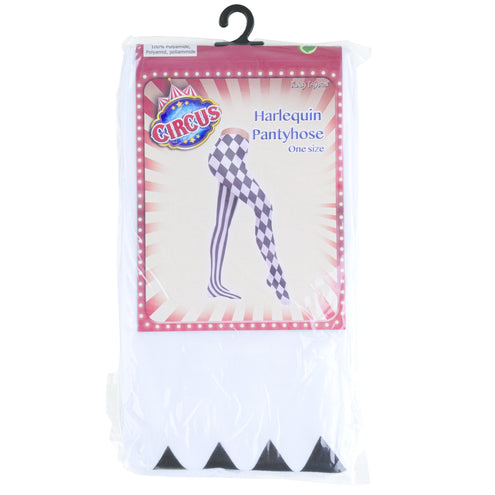 Funny Fashion Panty Harlekijn let op alleen voorzijde bedrukt.