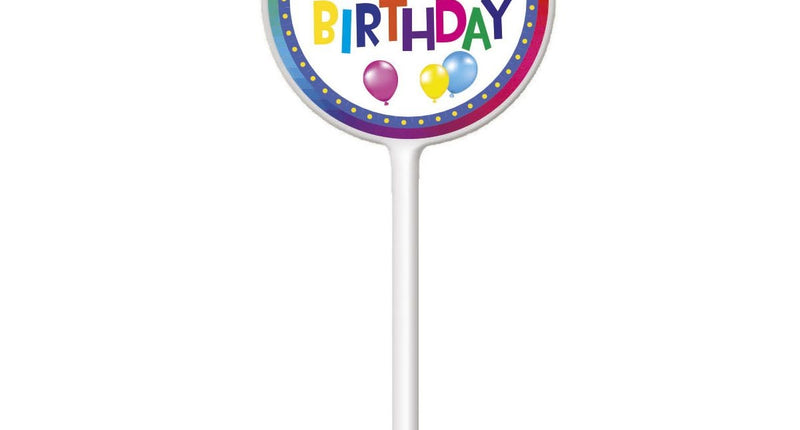 Funny Fashion Party prikkers Happy Birthday