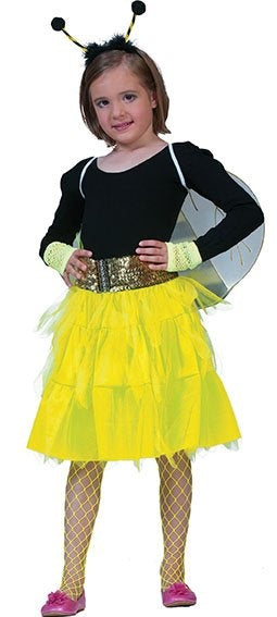 Funny Fashion Petticoat neon geel Lili kind