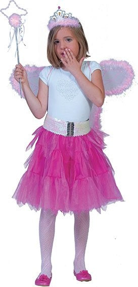 Funny Fashion Petticoat neon roze Lili kind