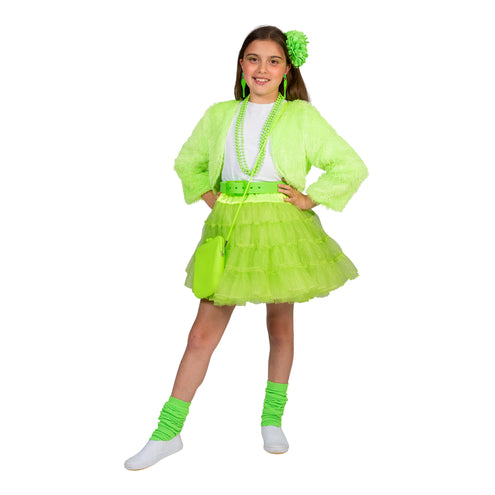Funny Fashion Petticoat Sterre groen
