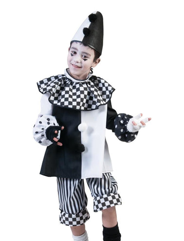 Funny Fashion Pierrot Pedrolino pakjes voor kinderen