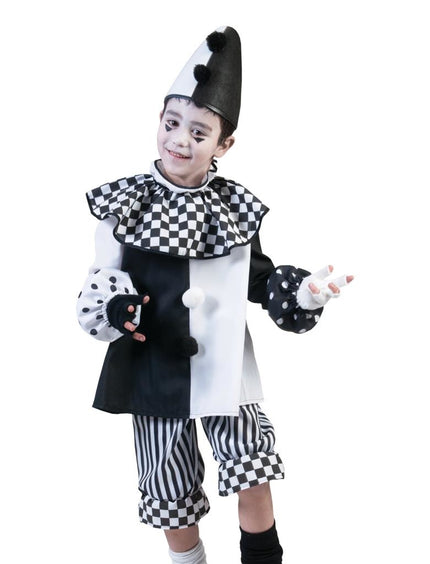 Funny Fashion Pierrot Pedrolino pakjes voor kinderen