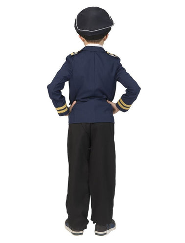 Funny Fashion Piloten jas Pete kinderen