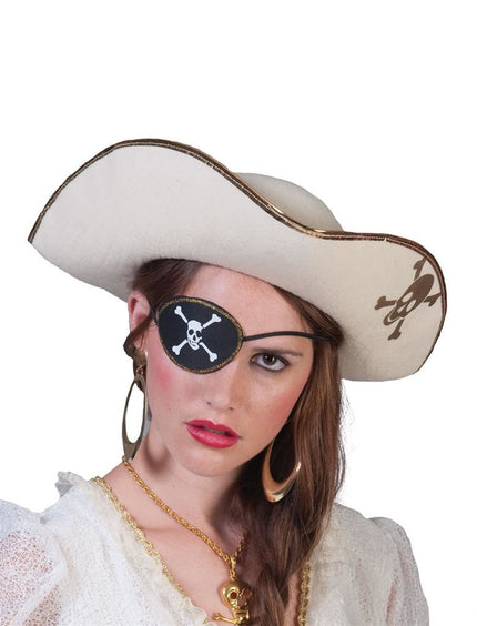 Funny Fashion Piraten hoed Leonoor