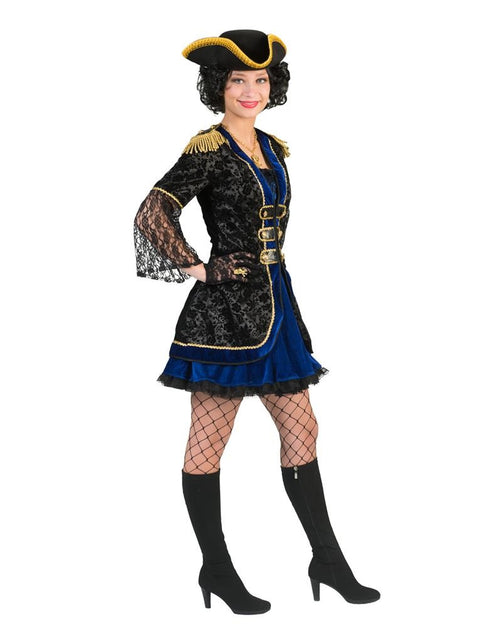 Funny Fashion Piraten kostuum Blue Eye dames