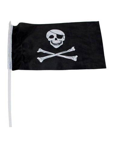 Funny Fashion Piratenvlag  met stok