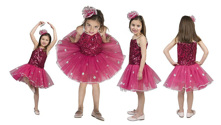 Funny Fashion Prima ballerina jurkje meisjes