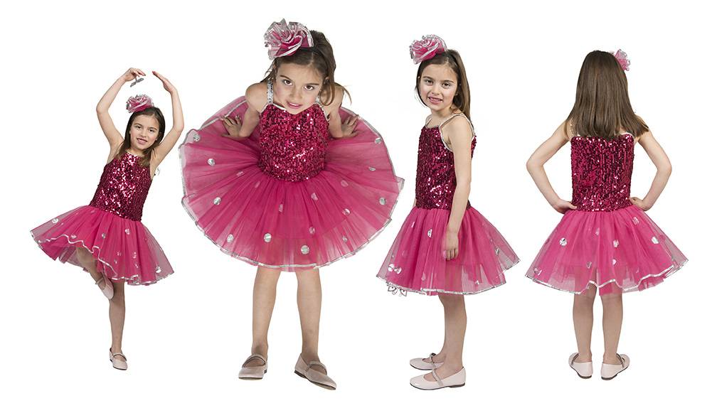 Funny Fashion Prima ballerina jurkje meisjes