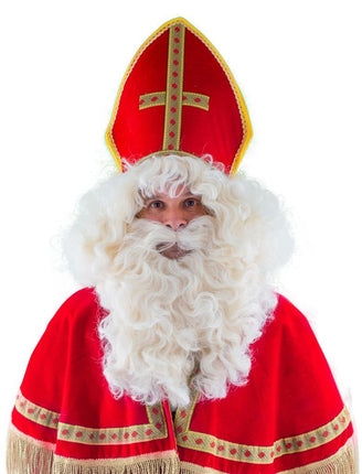 Funny Fashion Pruik en baard Sinterklaas