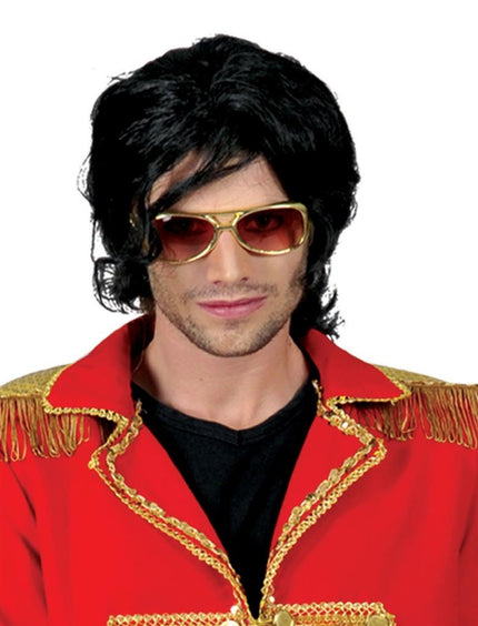 Funny Fashion Pruik Michael Jack