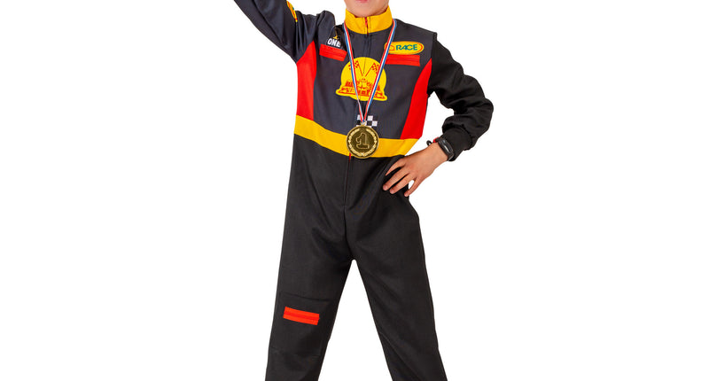 Funny Fashion Race kostuum Formule kind
