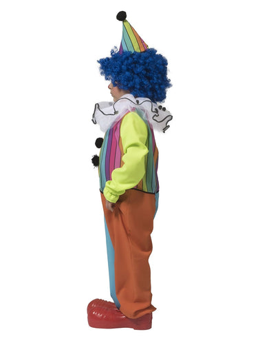 Funny Fashion Regenboog clown pak kinderen unisex