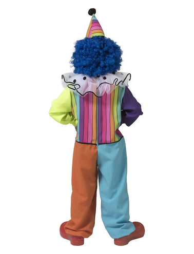 Funny Fashion Regenboog clown pak kinderen unisex
