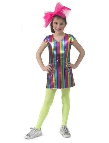 Funny Fashion Regenboog jurkje Rany meiden