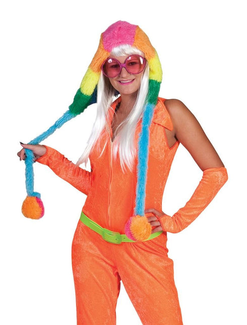 Funny Fashion Regenboog muts
