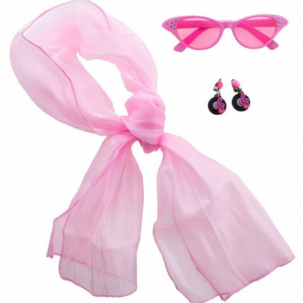 Funny Fashion Retro set roze 3dlg