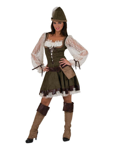 Funny Fashion Robinhood pak voor dames