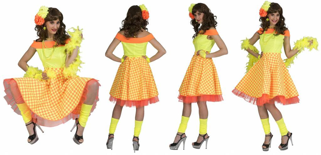 Funny Fashion Rock en roll topje Jasmijn dames