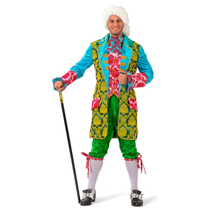 Funny Fashion Rococo kleurrijke Christian