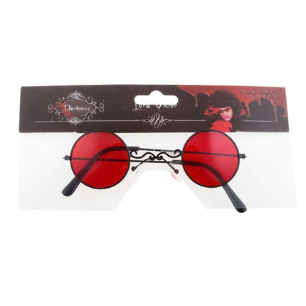 Funny Fashion Rode bril Dracula