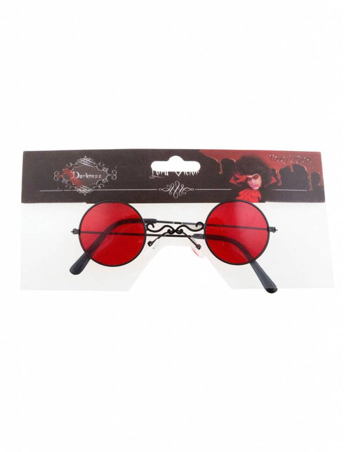 Funny Fashion Rode bril Dracula